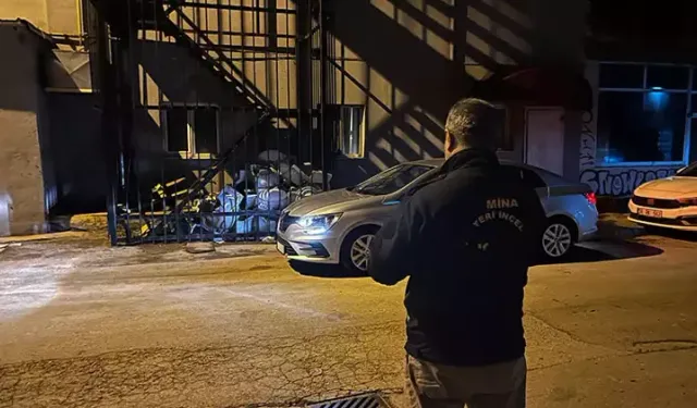 Kazara kendini vurdu, silahı yangın merdivenine sakladı!