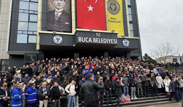 Buca’da maaş sözü eylemi sonlandırdı… Kriz şimdilik çözüldü!