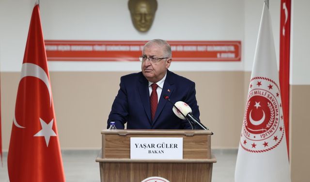 Bakan Güler: Ordumuz terörü bitirme noktasına getirmiştir