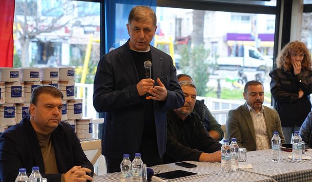 Tugay’dan Seferihisar’da destek mesajı: Üreten herkesin yanındayız!