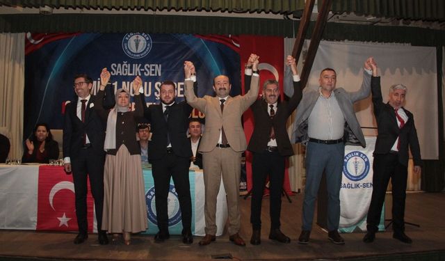 Sağlık-Sen İzmir 1 No’lu Şube’de Gencer Yılmaz yeniden başkan seçildi