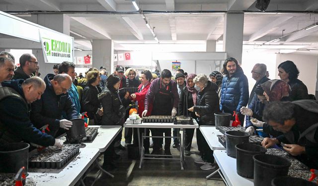 Yerel tohumlar Bornova’da geleceğe umut oluyor