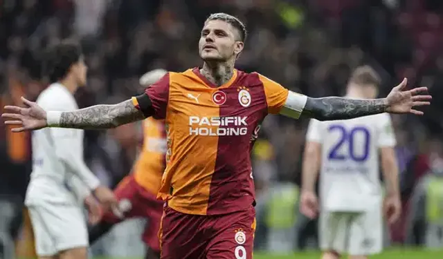 Galatasaray'da Mauro Icardi tarihe geçti!