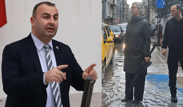 İzmirli iki vekil arasında sel polemiği