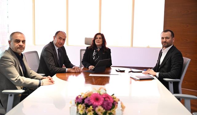 Başkan Çerçioğlu'na Karayolları 2. Bölge Müdürü Gönenli'den ziyaret