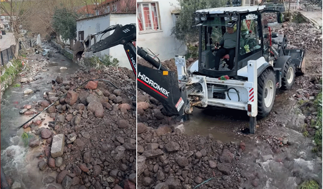 Menemen Doğa Köy’ü sel vurdu