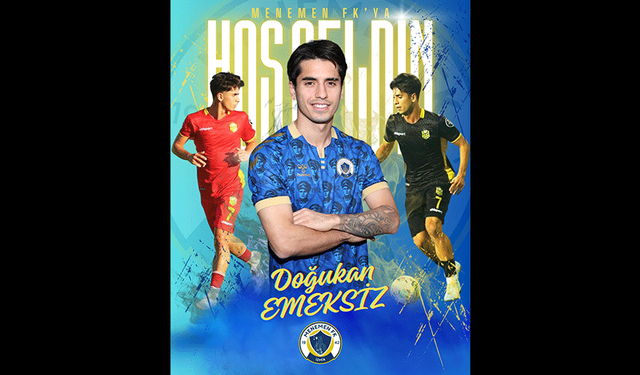 Menemen FK, Emeksiz'i renklerine bağladı!