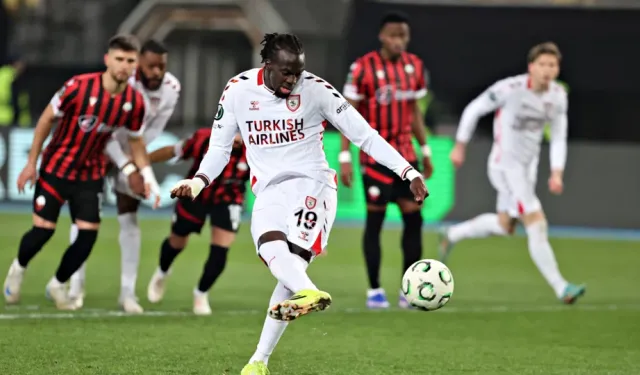 Samsunspor, Avrupa'da avantajlı skoru aldı