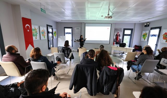 Selçuk'ta mantar yetiştiriciliği eğitimi