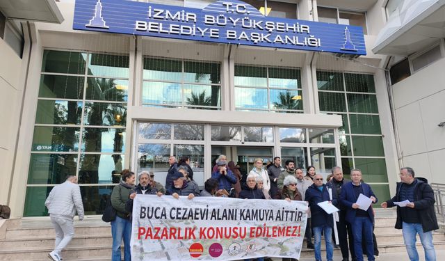 Buca Cezaevi planına yüzlerce İzmirliden itiraz!