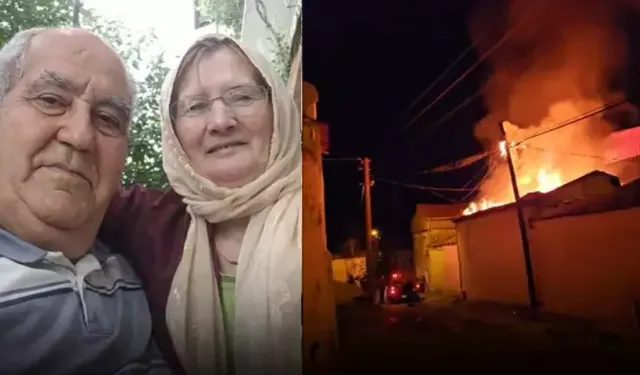 Altınlar için dede ve babaannesini yaktı!