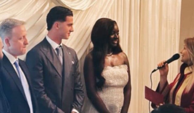 Milli futbolcu Bertuğ Yıldırım evlendi