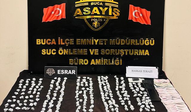 İzmir'de evinde uyuşturucu bulunan şüpheli tutuklandı