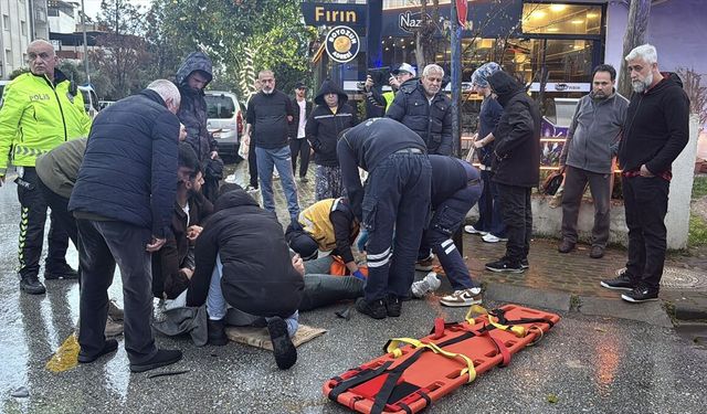 Aydın'da feci kaza: Motosikletli ağır yaralı!