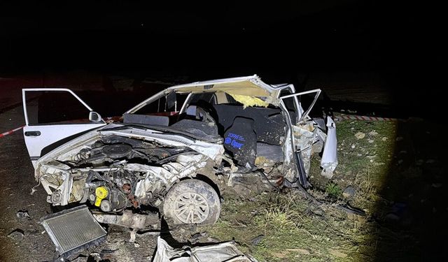 Korkunç kazada 1 can kaybı!