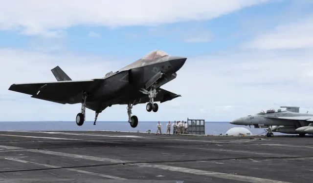 İran, ABD F-35'ini vurdu: Acil iniş yaptı