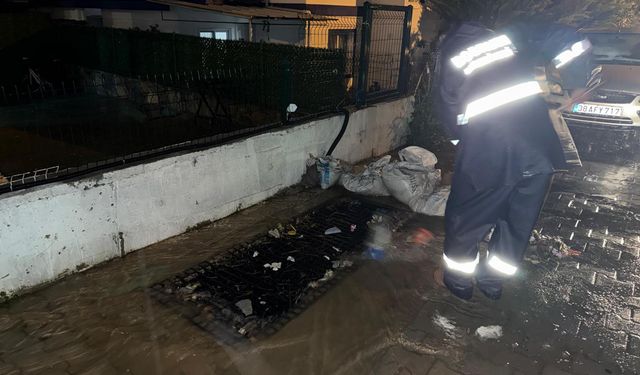 Sağanak Bodrum’u vurdu: Metrekareye 50 kg yağış