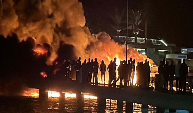 Yalıkavak Marina'daki yangına ilişkin bilirkişi incelemesi!