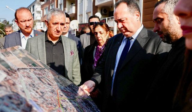 Başkan Dutlulu 22 milyon TL’lik altyapı çalışmalarını inceledi