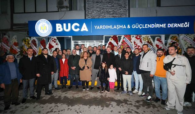 Buca Yardımlaşma Derneği açıldı!