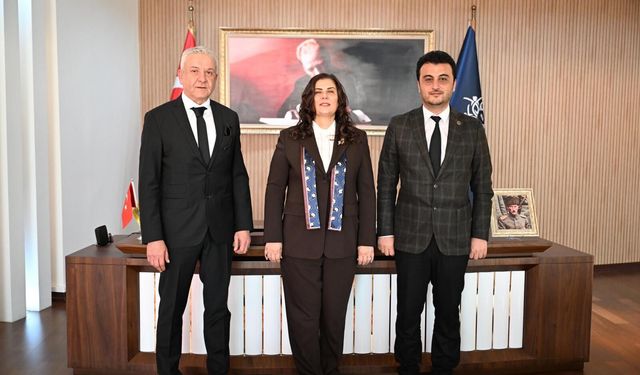 Başkan Çerçioğlu'na TCDD İzmir'den ziyaret