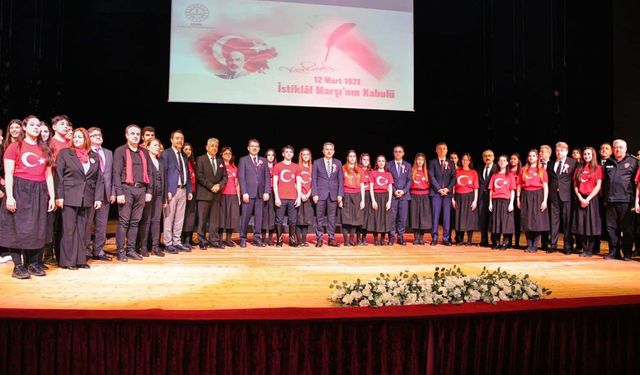 İstiklâl Marşı’nın kabulünün 105’inci yıl dönümü için İzmir'de anma töreni!