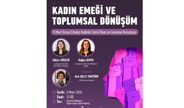 Bayraklı’da kadın emeği ve eşitlik buluşması