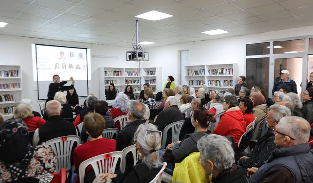 Seferihisar'da sağlıklı yaşlanma söyleşisi!