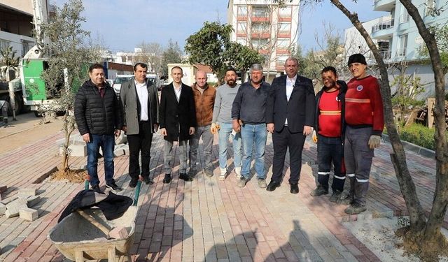 Başkan Çiçek çalışmaları yerinde inceledi