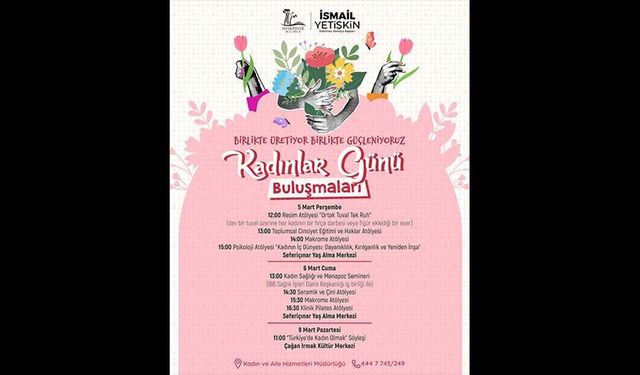 Seferihisar’da Kadınlar Günü buluşmaları!