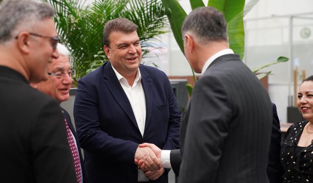 Cittaslow Ulusal Ağ Toplantısı öncesi Başkan Tugay’a ziyaret