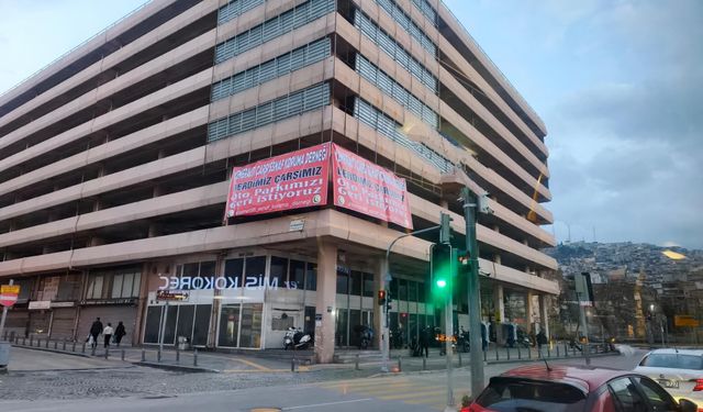 Otopark’ta pankart savaşı: Esnaf eyleme hazırlanıyor!