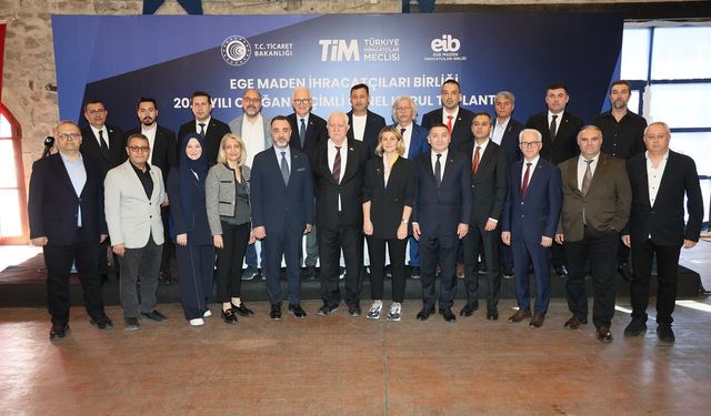 Egeli madenciler 2 milyar dolar hedefiyle yeni döneme girdi