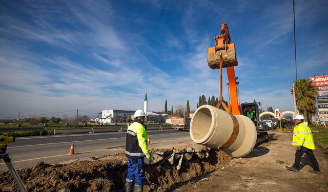 Menemen'de taşkınlara set!