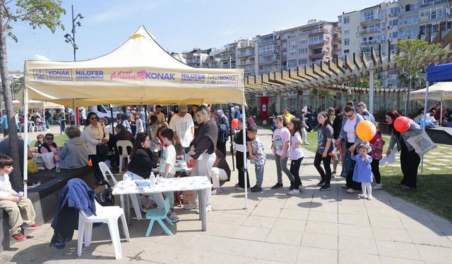 Konak'ta Çocuk Şenliği’ne yoğun ilgi