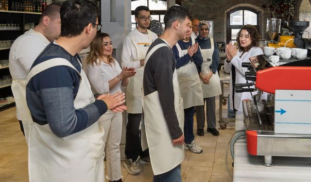 Otizmli gençler barista olma yolunda!