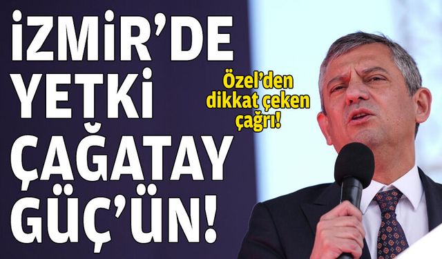 Özgür Özel’den Konak’ta mesaj seli!