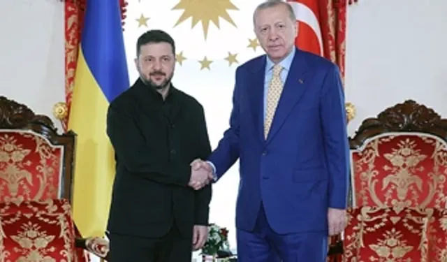 Cumhurbaşkanı Erdoğan, Zelenski ile bir araya geldi