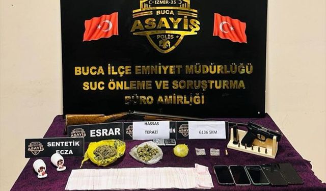 İzmir'de 'zehir' baskını: 5 gözaltı!