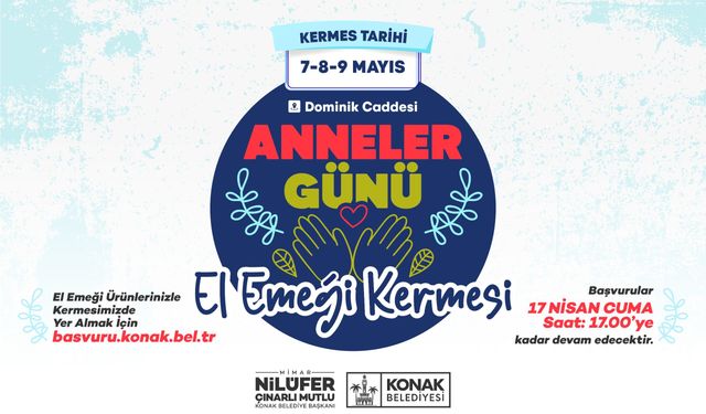 Konak’ta Anneler Günü hediyeleri kermesten