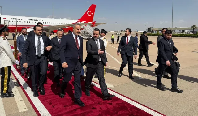 Bakan Fidan'dan Suriye'ye kritik ziyaret