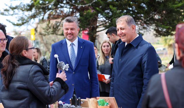 Buca’da Kadın Emeği Pazarı kuruldu