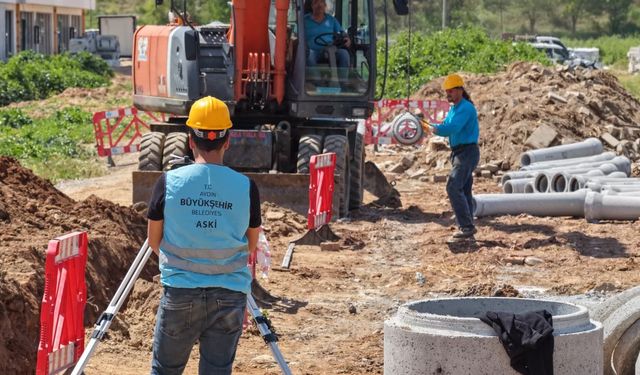 Aydın Büyükşehir'den Efeler'e altyapı yatırımı