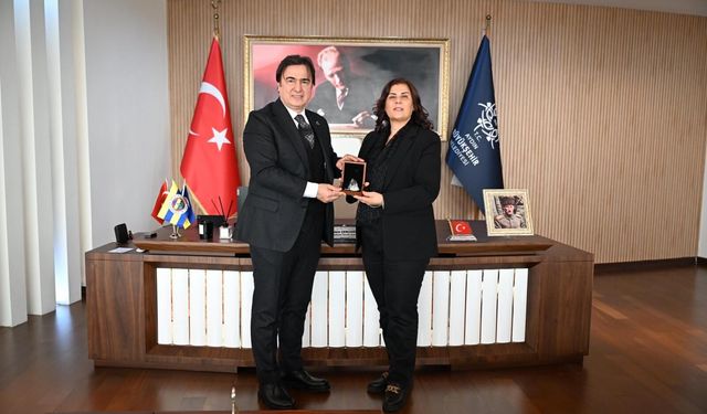 Başkan Çerçioğlu’na TCDD Genel Müdürlüğü’nden ziyaret