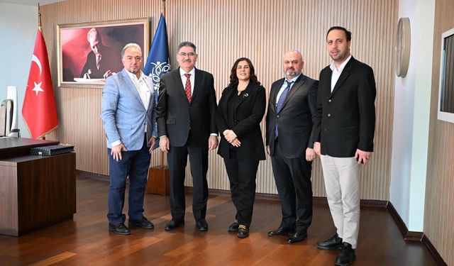 Başkan Çerçioğlu’na AK Parti heyetinden ziyaret