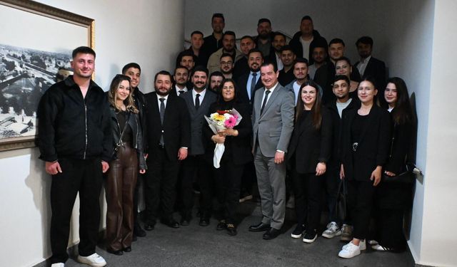 Başkan Çerçioğlu'na AK Parti Gençlik Kolları'ndan ziyaret