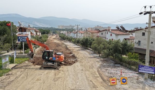 Aydın Büyükşehir'den Didim'de yol çalışmaları!