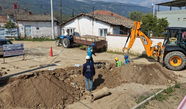 Köşk'te altyapı yatırımları tam gaz