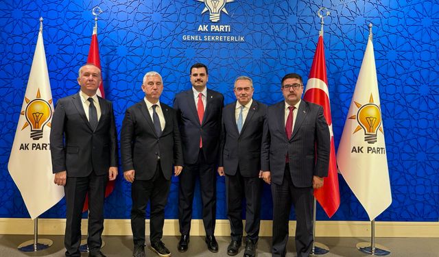 Tartışmaların gölgesinde dikkat çeken ziyaret: Bergama'dan AK Parti Genel Merkezi'ne çıkarma!