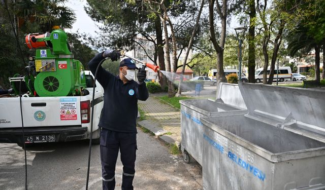 Manisa'da vektörle mücadele aralıksız sürüyor